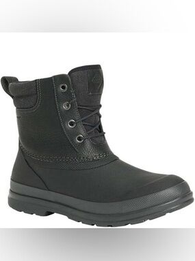 Muck Originals Duck Lace Men's Boots, Black, M12